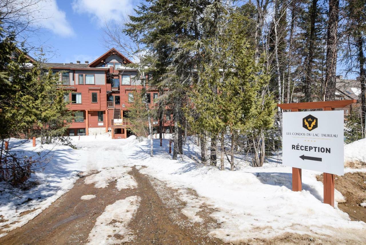 Les Condos Du Lac Taureau- Rooms & Condos Saint-Michel Exteriör bild